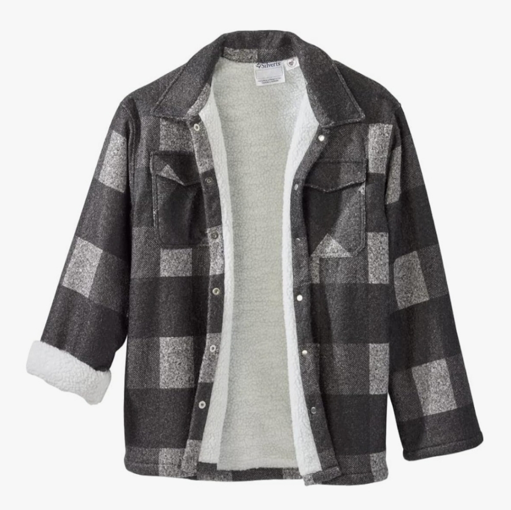 Mens Adaptive Shirt Jacket